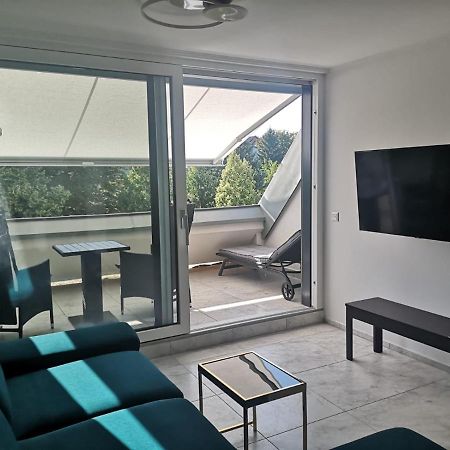 Lotusbluete Appartement In Heviz Mit Tiefgarage Und Panoramaterrasse Exterior foto